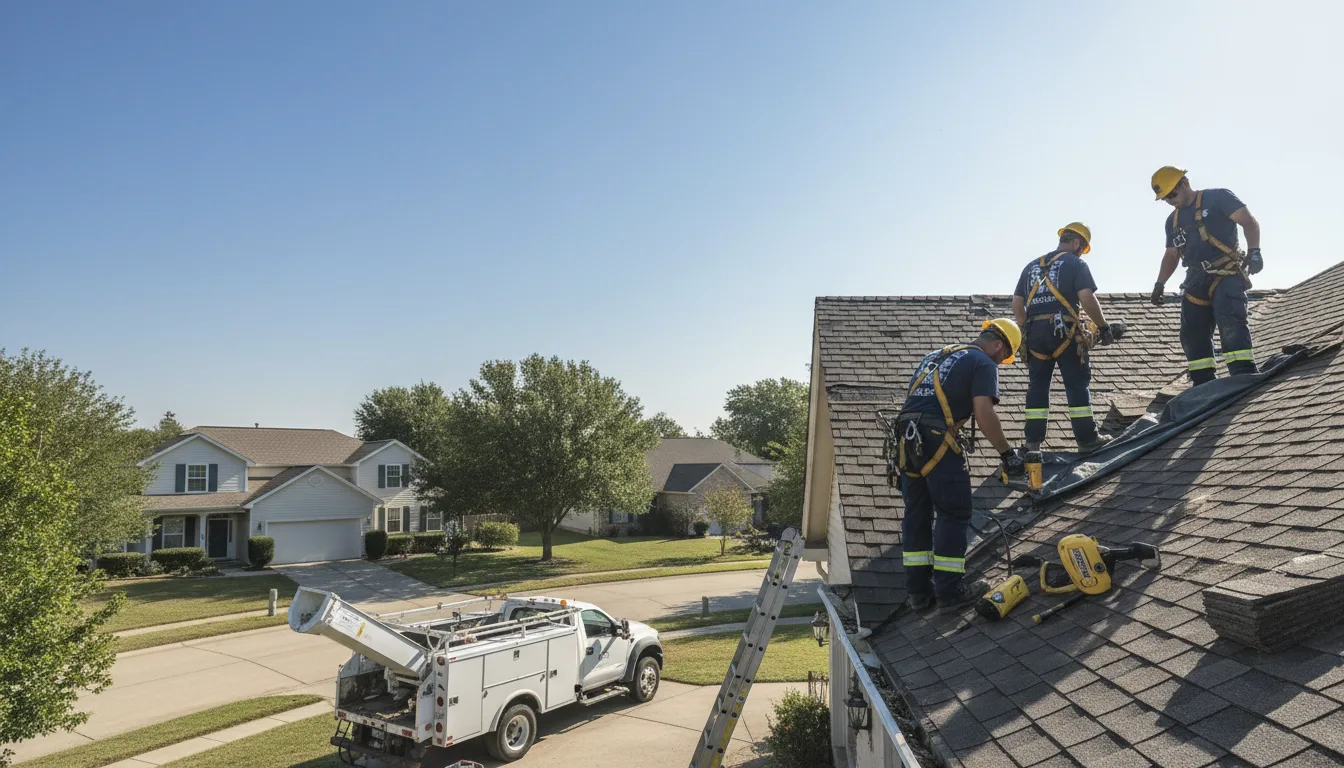 Wind Damage Roof Repair in Anderson Island, WA